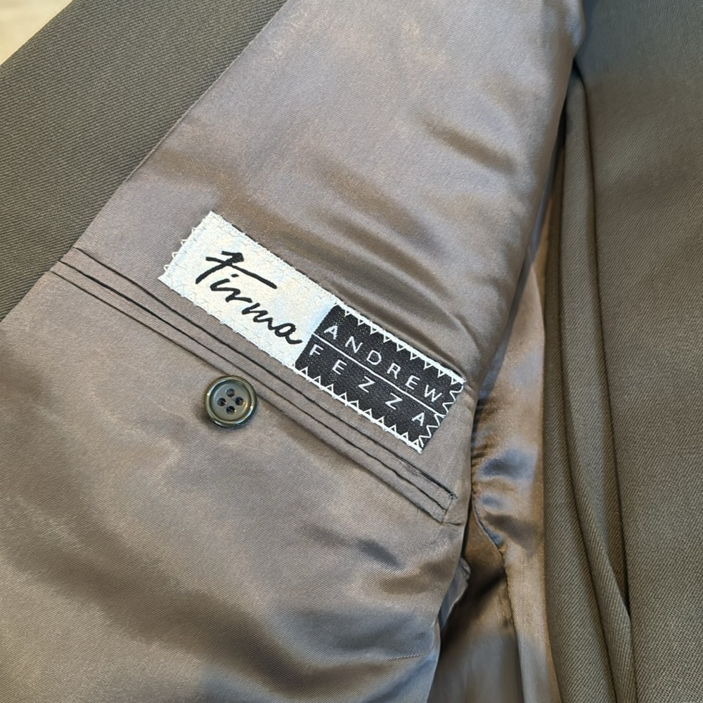 Andrew Fezza Olive Suit - Picture 2 of 6